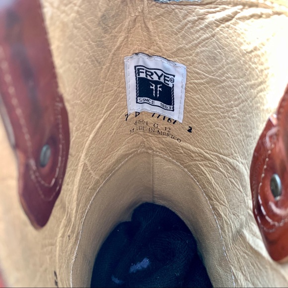 Frye Melissa Button Cognac Brown Tall Riding Boots - Picture 12 of 16